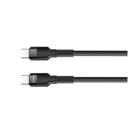 Дата кабель USB Type-C to Type-C 1.0m 3.0A black ColorWay (CW-CBPDCC047-BK)