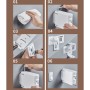 Сушарка для білизни Xiaomi Nagu Clothesline White настінна 20 кг 4.2 м (0001-2021)