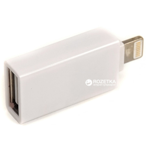 Перехідник OTG USB 2.0 to Lightning PowerPlant (CA910403)