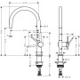 Змішувач Hansgrohe Talis M54 (72804000)