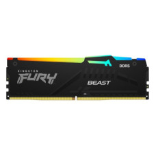 Модуль пам'яті для комп'ютера DDR5 16GB 5200 MHz Beast RGB AM5 Black Kingston Fury (ex.HyperX) (KF552C36BBEA-16)