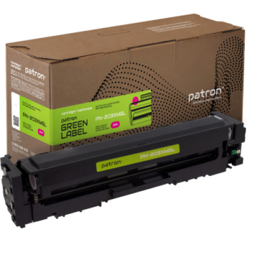 Картридж Patron HP 203X (CF543X) magenta Green Label (PN-203XMGL)