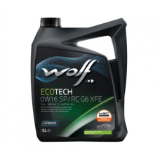 Моторна олива Wolf ECOTECH 0W16 SP/RC G6 XFE 5л (1047250)