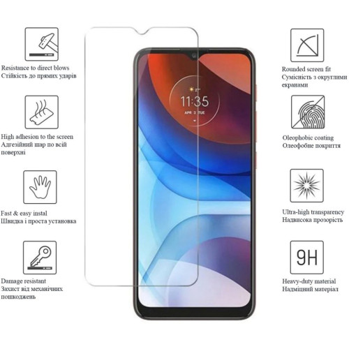 Скло захисне Drobak Motorola Moto E20 (606083)