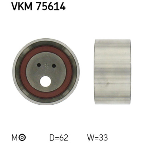 Ролик натягувача ременя SKF VKM 75614