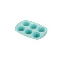 Форма для випікання Ardesto Tasty Baking на 6 шт 30 x 21 x 4 см Silicon Blue (AR2318T)