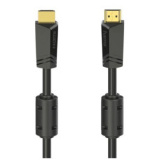 Кабель мультимедійний HDMI to HDMI 10.0m 4K Ethernet Gold Black Hama (00205009)