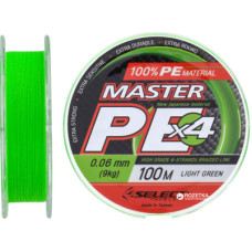 Шнур Select Master PE 100m Light Green 0.06mm 9kg (1870.17.00)