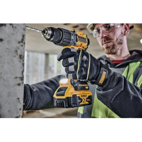 Шуруповерт DeWALT 18V XR Li-Ion 5Ah, 90 Нм, 0-650/0-2000 об/хв., кейс TSTAK (DCD805P2T)