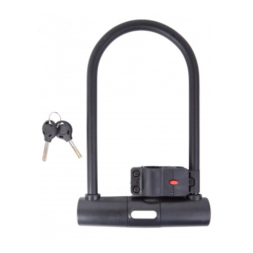 Замок велосипедний Velotrade U-Lock PY 6168 127mm x 229mm Black (LCK-062)