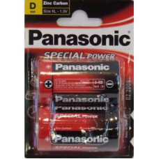 Батарейка PANASONIC D R20 RED ZINK * 2 (R20REL/2BPR)