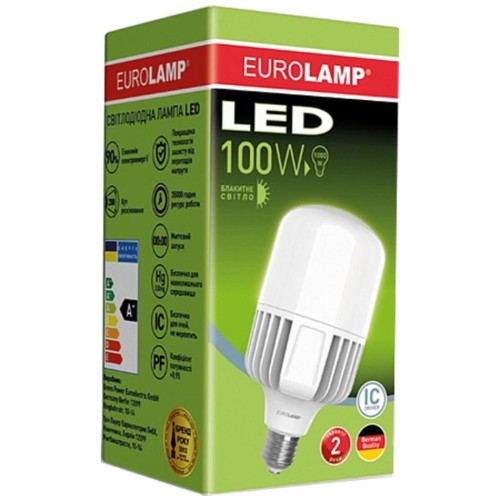 Лампочка Eurolamp E40 (LED-HP-100406)