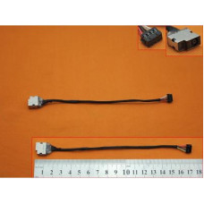 Роз'єм живлення ноутбука з кабелем HP для HP PJ584,PJ680 (4.5mm x 3.0mm + center pin),8(7)-pin,18 (A49077)