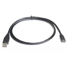 Дата кабель USB 2.0 AM to Type-C 1.0m Premium black REAL-EL (EL123500032)