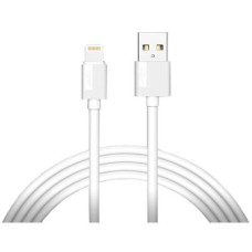 Дата кабель USB 2.0 AM to Lightning 1.2m White T-L801 Black T-Phox (T-L801 white)