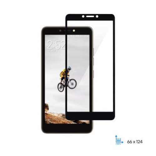 Скло захисне 2E Basic TECNO POP 2F (B1F) , 2.5D FCFG, black border (2E-TC-P2F-SMFCFG-BB)