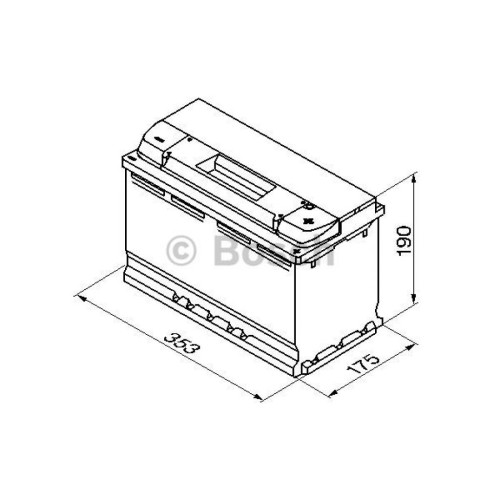 Акумулятор автомобільний Bosch 100А (0 092 S50 130)