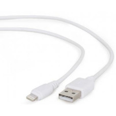 Дата кабель Cablexpert USB 2.0 AM to Lightning 1.0m (CC-USB2-AMLM-W-1M)