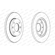 Гальмівний диск FERODO DDF995