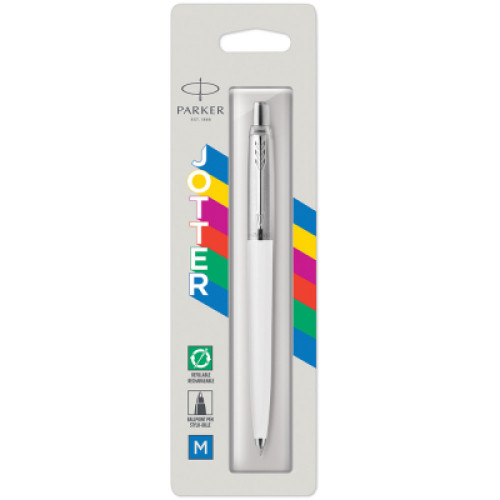 Ручка кулькова Parker JOTTER 17 Original White CT BP блистер (15 036)