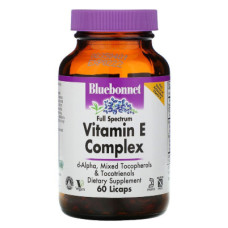Вітамін Bluebonnet Nutrition Комплекс Вітаміну E, Vitamin E Complex, 60 капсул (BLB-00601)