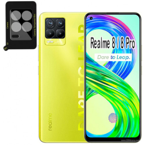 Скло захисне BeCover camera Realme 8 / 8 Pro Black (707354)