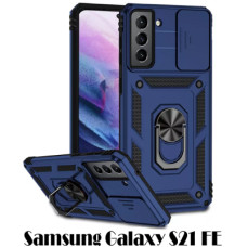 Чохол до мобільного телефона BeCover Military Samsung Galaxy S21 FE SM-G990 Blue (707365)