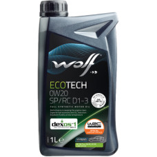 Моторна олива Wolf ECOTECH 0W20 SP/RC D1-3 1л (1049889)