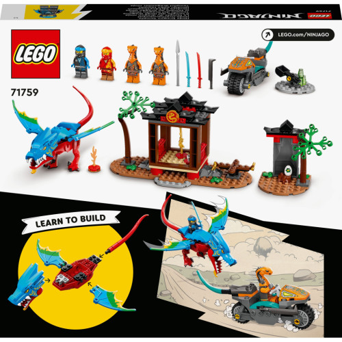 Конструктор LEGO Ninjago Храм ніндзя-дракона 161 деталь (71759)