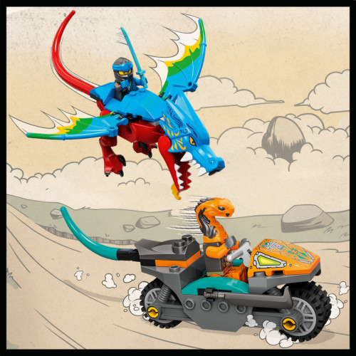 Конструктор LEGO Ninjago Храм ніндзя-дракона 161 деталь (71759)