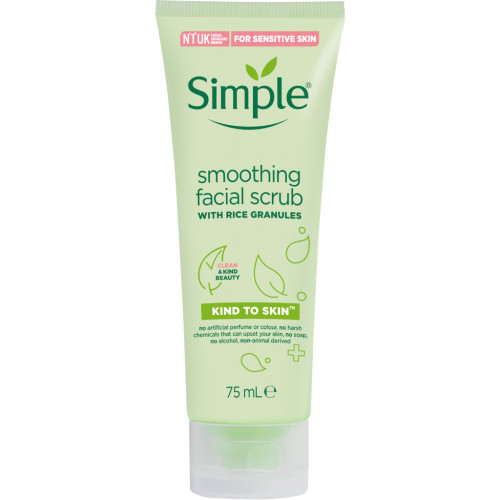 Скраб для обличчя Simple Smoothing Facial Scrub Вирівнюючий 75 мл (5011451103894)