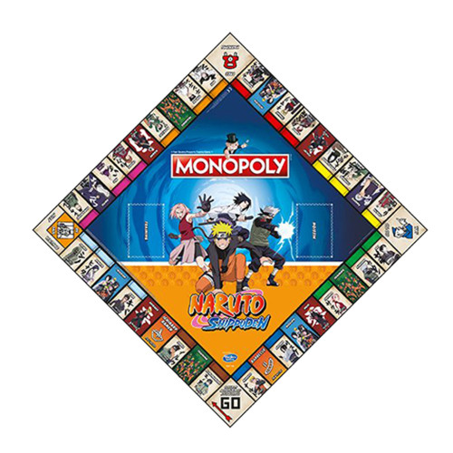 Настільна гра Winning Moves Naruto Monopoly (WM00167-EN1-6)