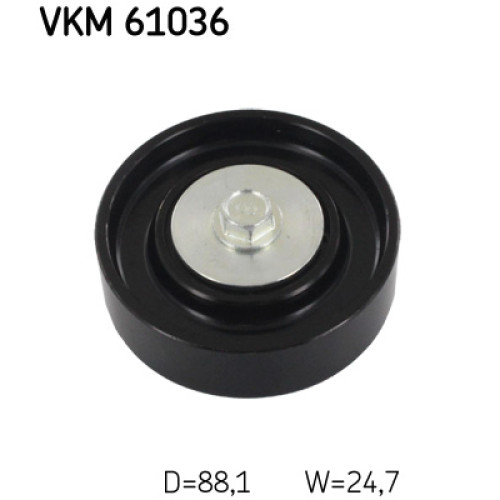 Ролик натягувача ременя SKF VKM 61036