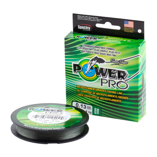 Шнур Power Pro Moss Green 275m 0.08mm 9lb/4.0kg (2266.35.65)