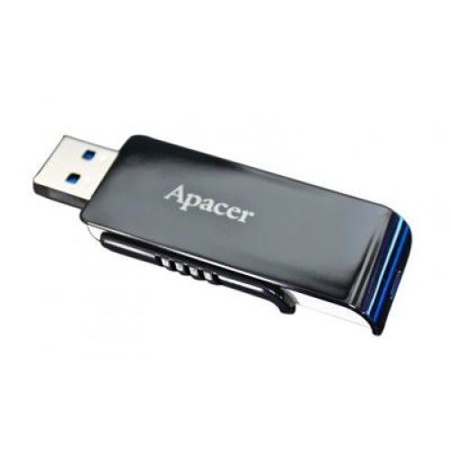 USB флеш накопичувач Apacer 64GB AH350 Black RP USB3.0 (AP64GAH350B-1)