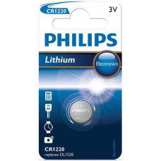 Батарейка PHILIPS CR1220 PHILIPS Lithium (CR1220/00B)