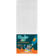 Стрижень для 3D-ручки 3Doodler Start белые 24 шт (3DS-ECO01-WHITE-24)