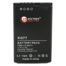 Акумуляторна батарея для телефону EXTRADIGITAL LG KG77 (700 mAh) (DV00DV6058)