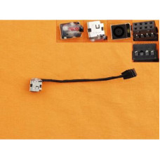 Роз'єм живлення ноутбука з кабелем HP для HP PJ865 (7.4mm x 5.0mm + center pin),8(7)-pin,11 см (A49079)