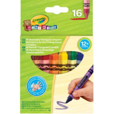 Набір для творчості Crayola Mini Kids трикутних воскової крейди 16 шт (256316.112)