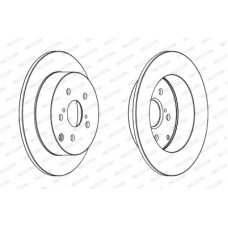 Гальмівний диск FERODO DDF1419