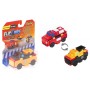 Машина Flip Cars 2 в 1 Фронтальний навантажувач і Пожежний автомобіль (EU463875-14)
