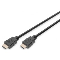 Кабель мультимедійний HDMI to HDMI 1.0m UHD 4K Digitus (AK-330107-010-S)