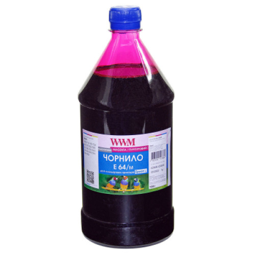 Чорнило WWM EPSON L110/L210/L355 1000g Magenta (E64/M-4)