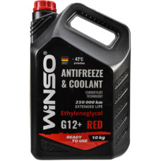 Антифриз WINSO COOLANT WINSO RED G12+ 10kg (881050)