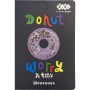 Щоденник шкільний ZiBi Donat В5 Тверда обкладинка зі штучної шкіри з поролоном 48 аркушів (ZB.13223-01)