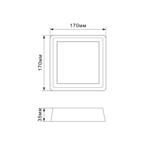 Світильник TITANUM LED 18W 5000K 220V (TL-BHS20-185)