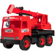 Спецтехніка Tigres Авто "Middle truck" кран (червоний) в коробці (39487)
