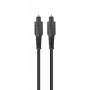 Кабель мультимедійний Optical Toslink M-M 1m black Cablexpert (CC-OPT-1M)