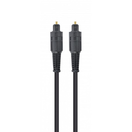 Кабель мультимедійний Optical Toslink M-M 1m black Cablexpert (CC-OPT-1M)